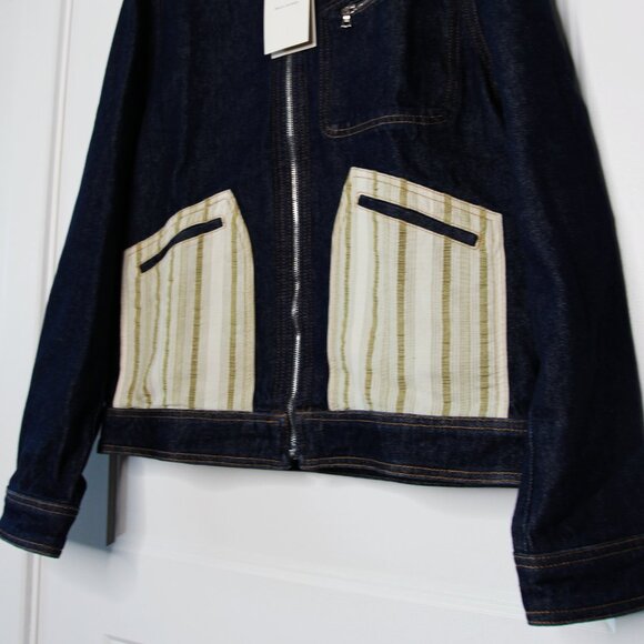 BNWT AW22 WALES BONNER MILES DENIM JACKET 48 - Picture 6 of 12